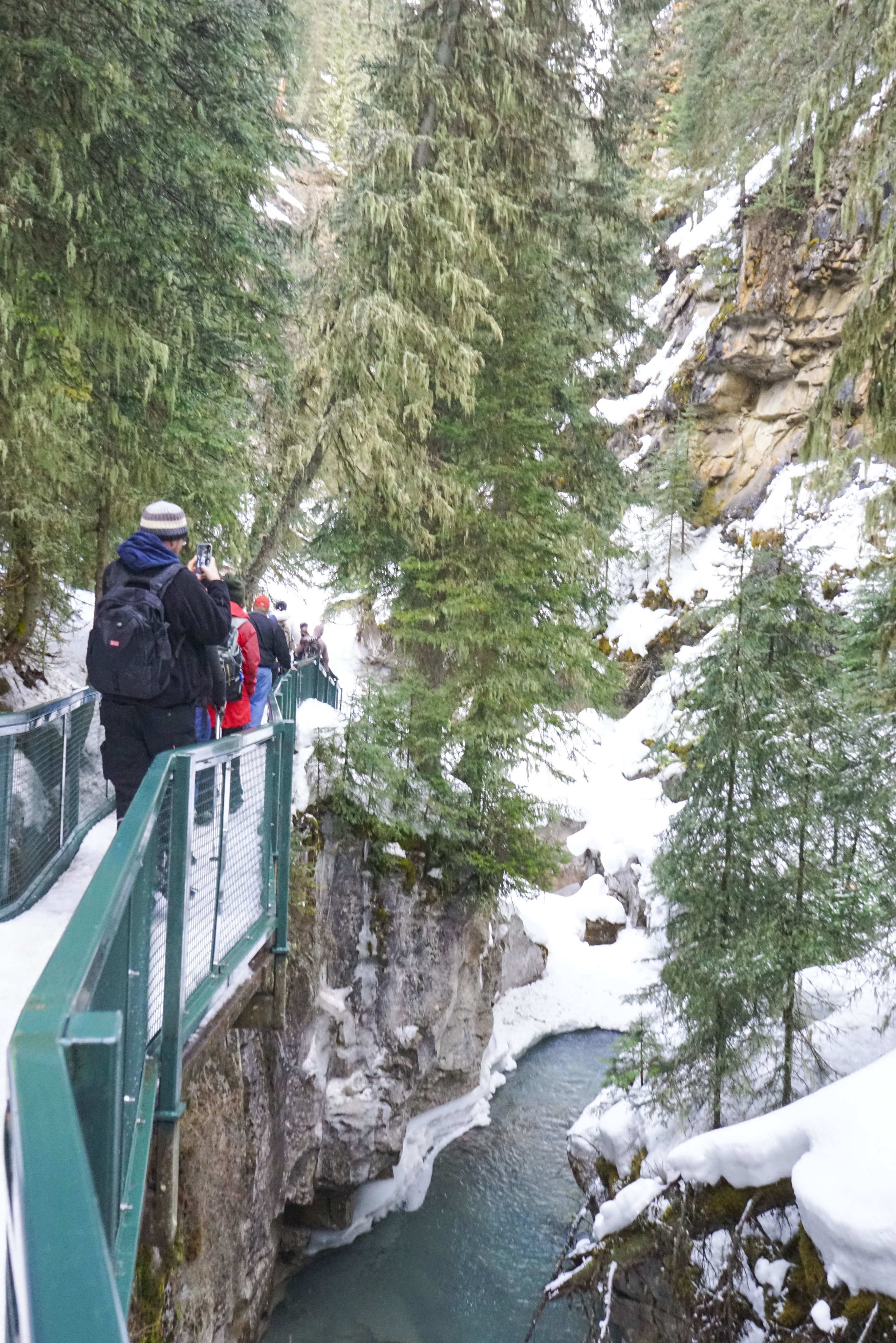 Johnston Canyon Icewalk with Discover Banff Tours