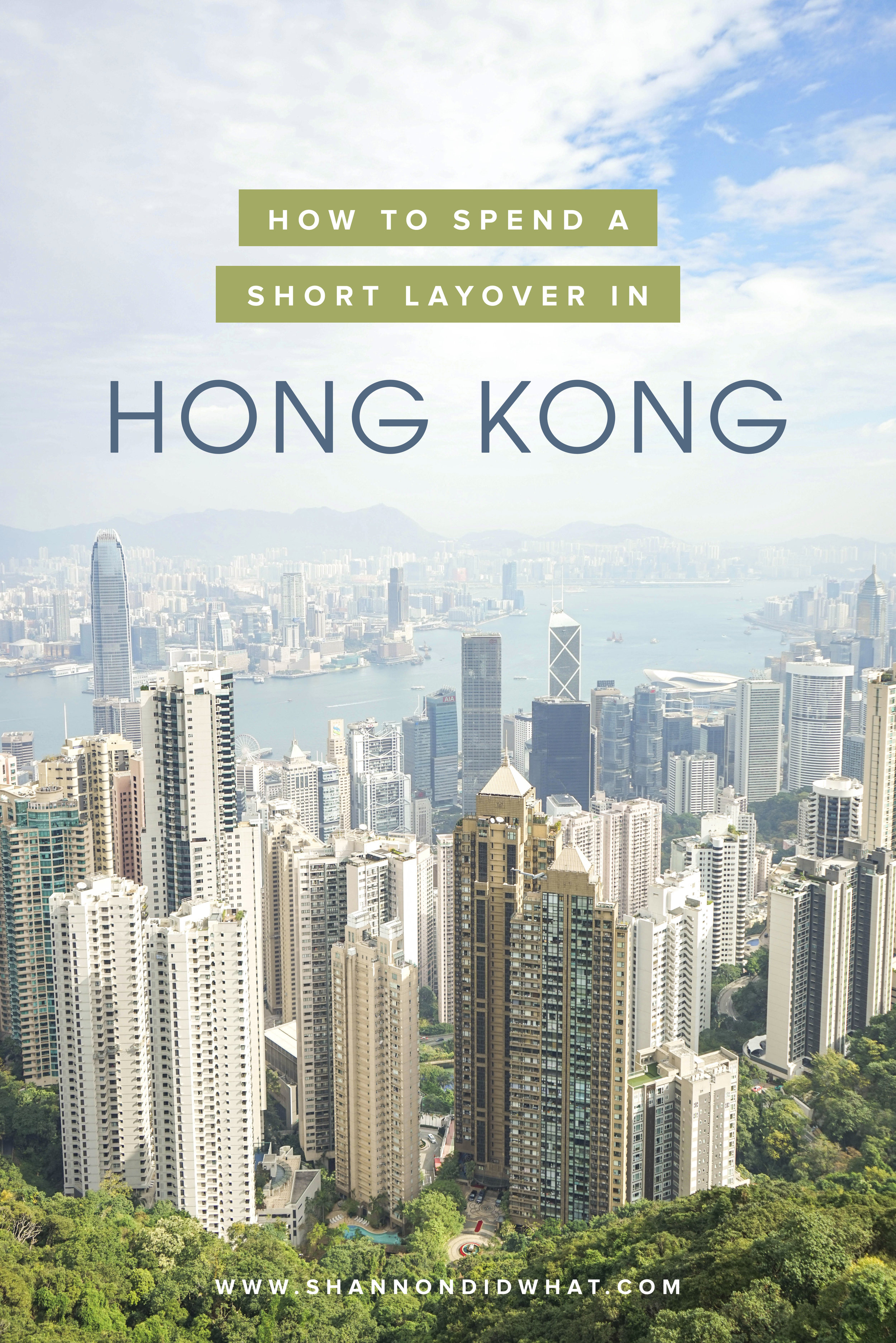 Hong Kong Layover