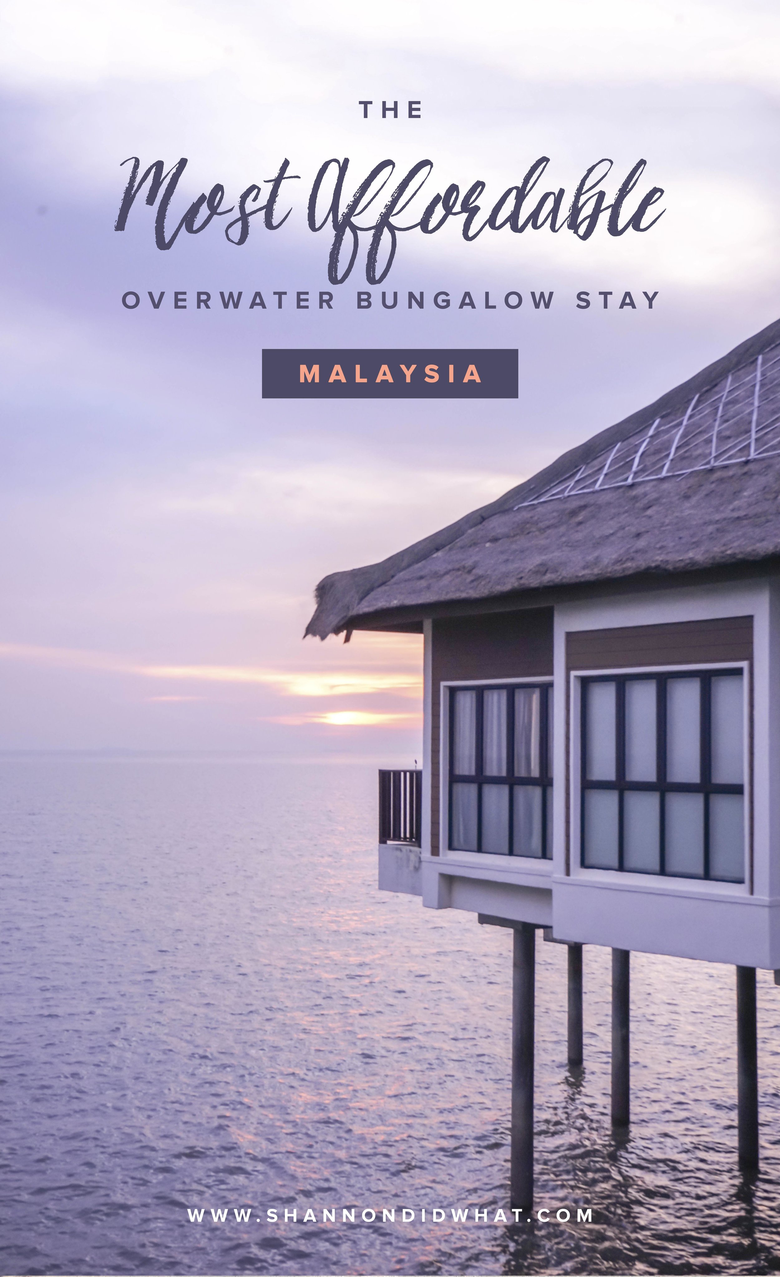 All Inclusive Overwater Bungalows