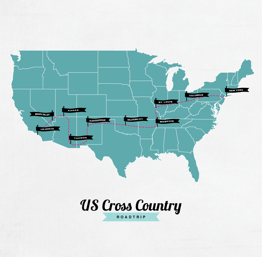 USA Cross Country Roadtrip Round-Up
