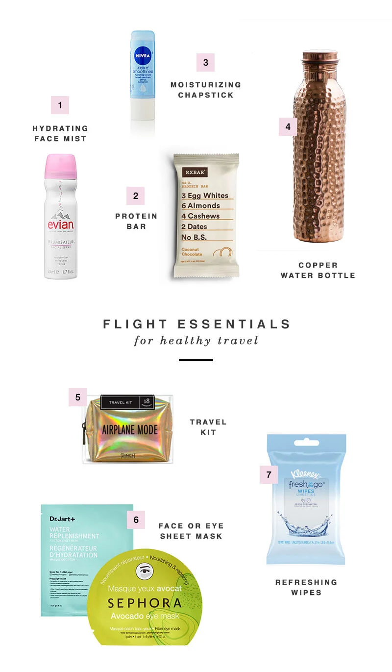 Flight Essentials For Healthy Travel