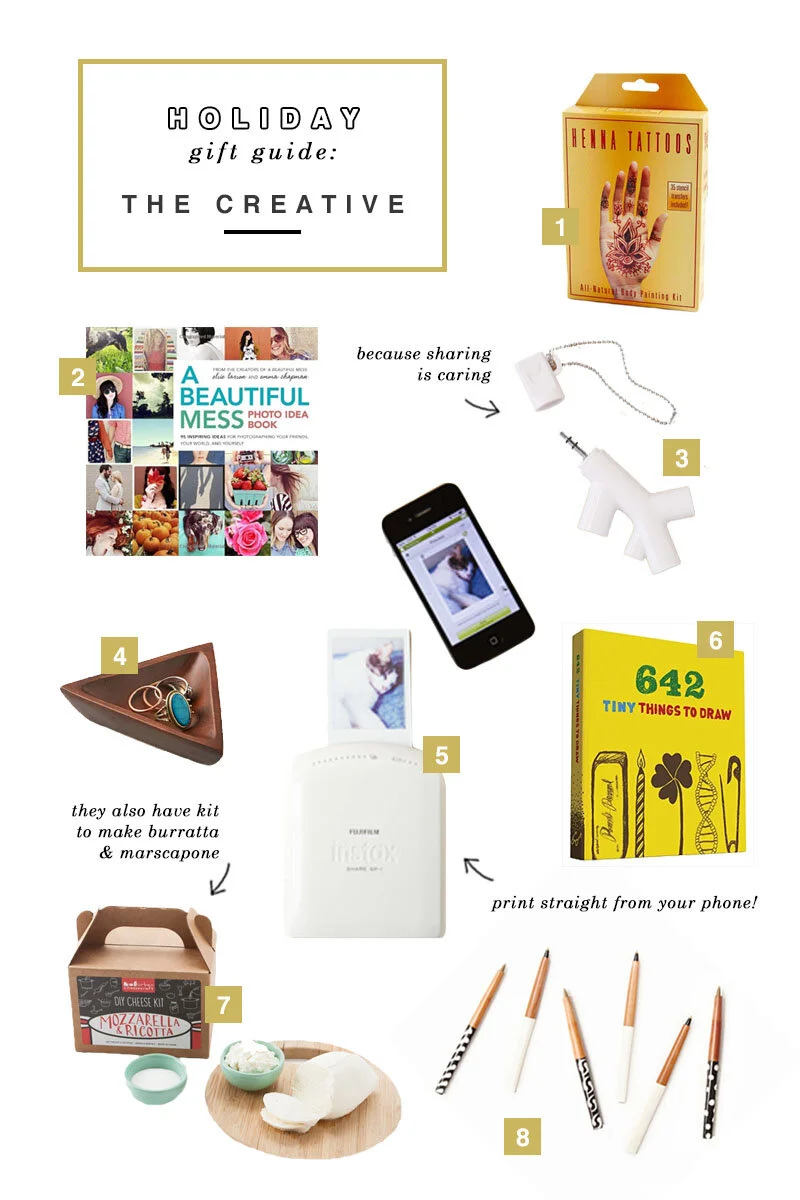 Holiday Gift Guide 2015: The Creative