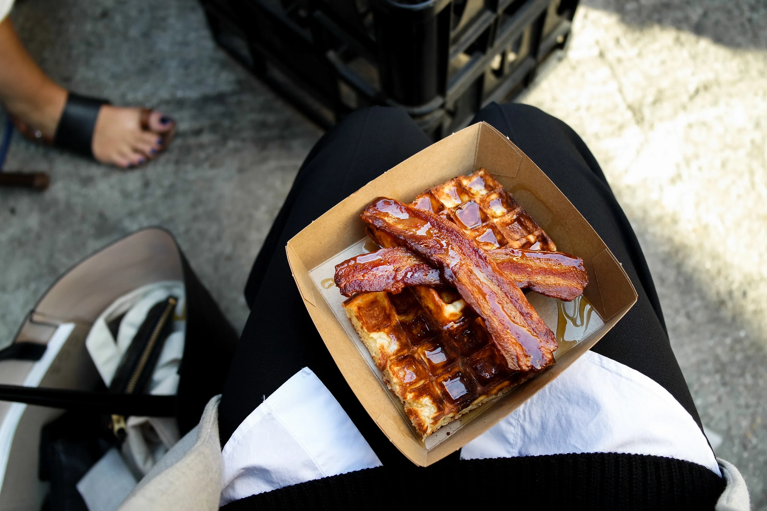Bacon and maple syrup everytime.