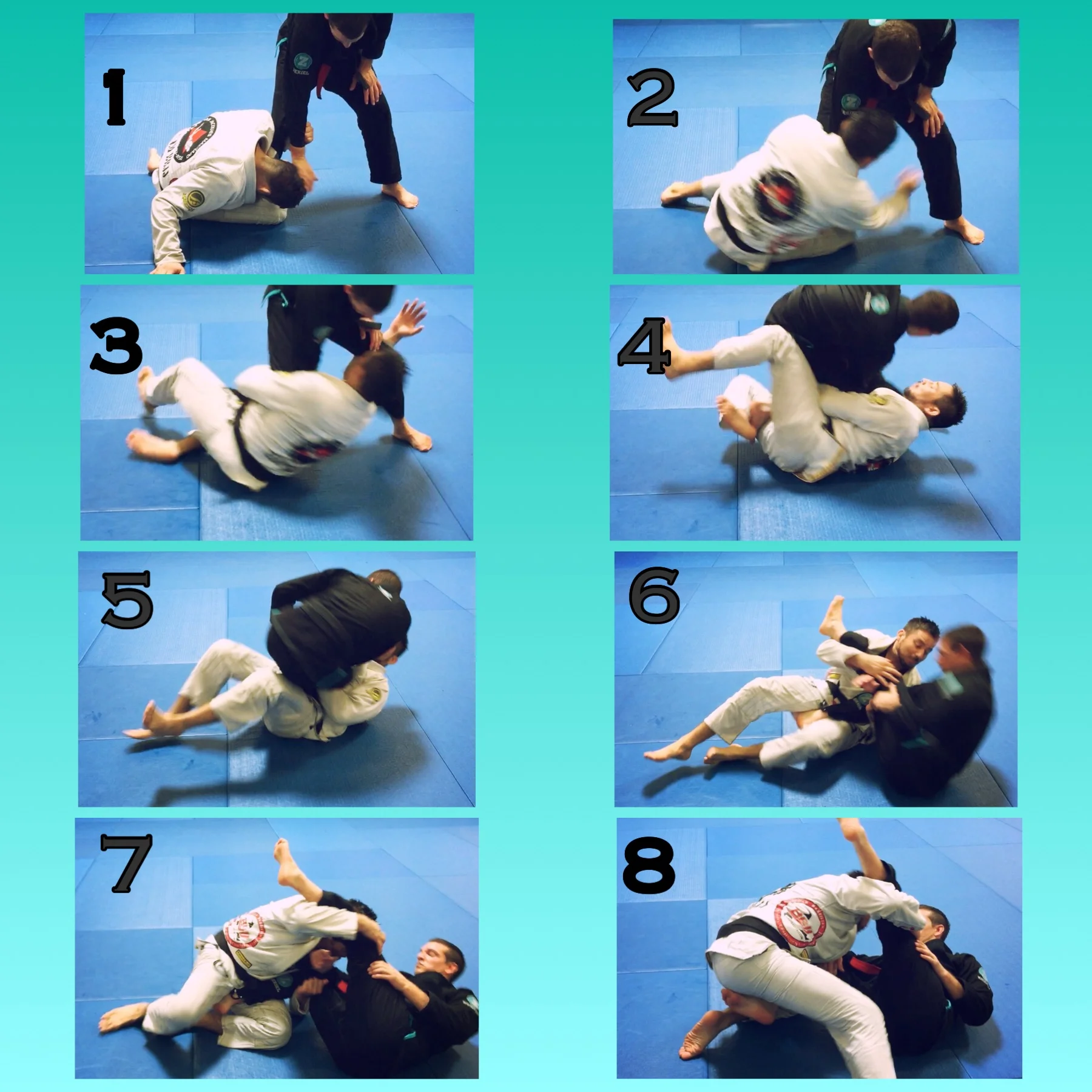 Koala rolling side sweep. Long Story Short.. Sit up when your guard is compromised. The options are endless. Never doubt the strength of "The Koala". Need more info? always remember to tune in to TRUJITSU on Periscope. 