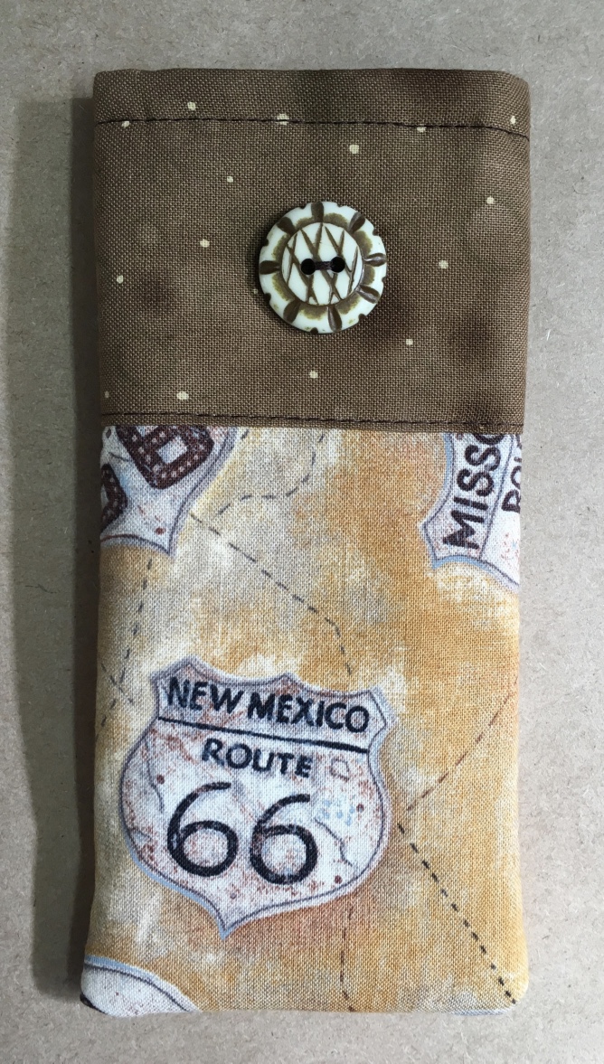 New Mexico Route 66 Glasses Case