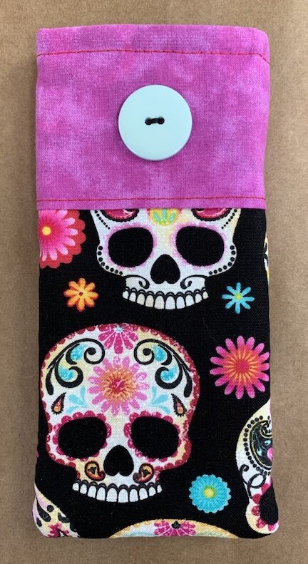 Calavera Glasses Case