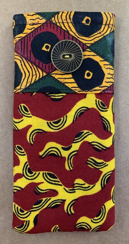 Tribal Print Glasses Case