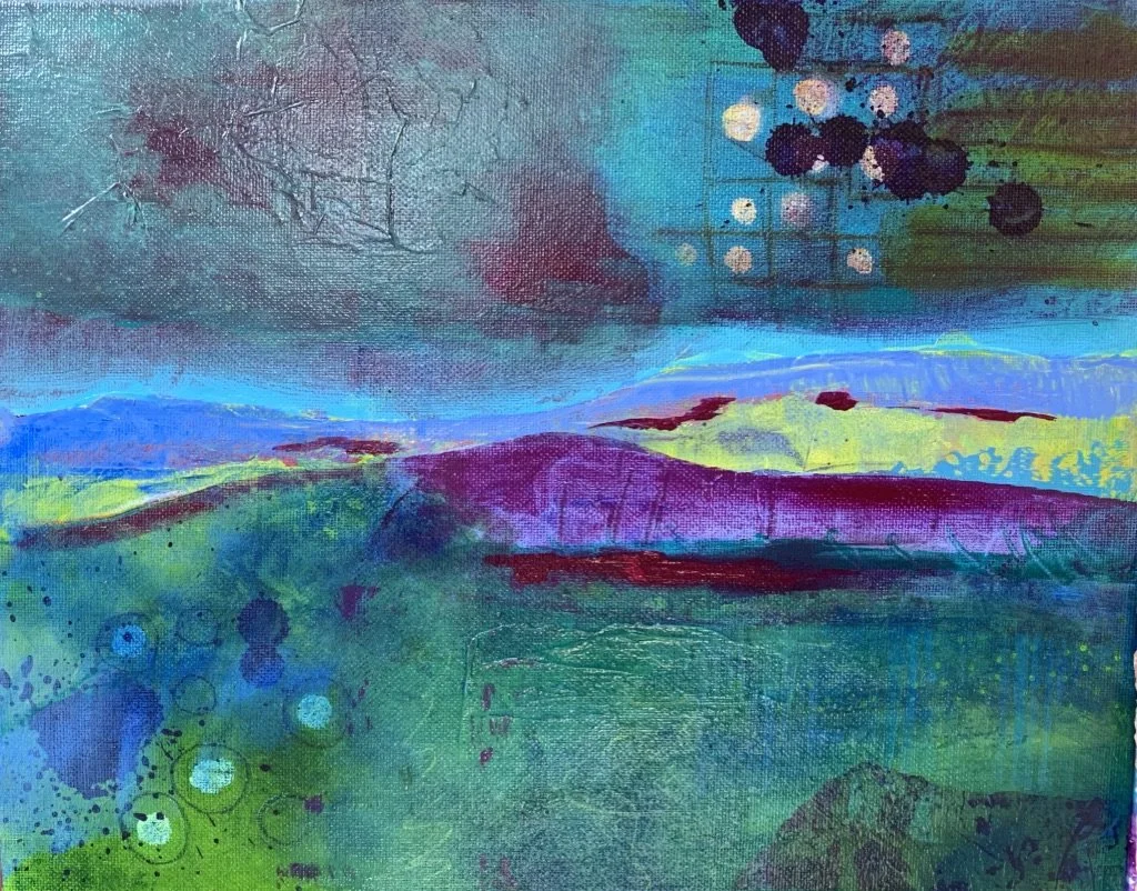 Evening Foothills 14x11 $254