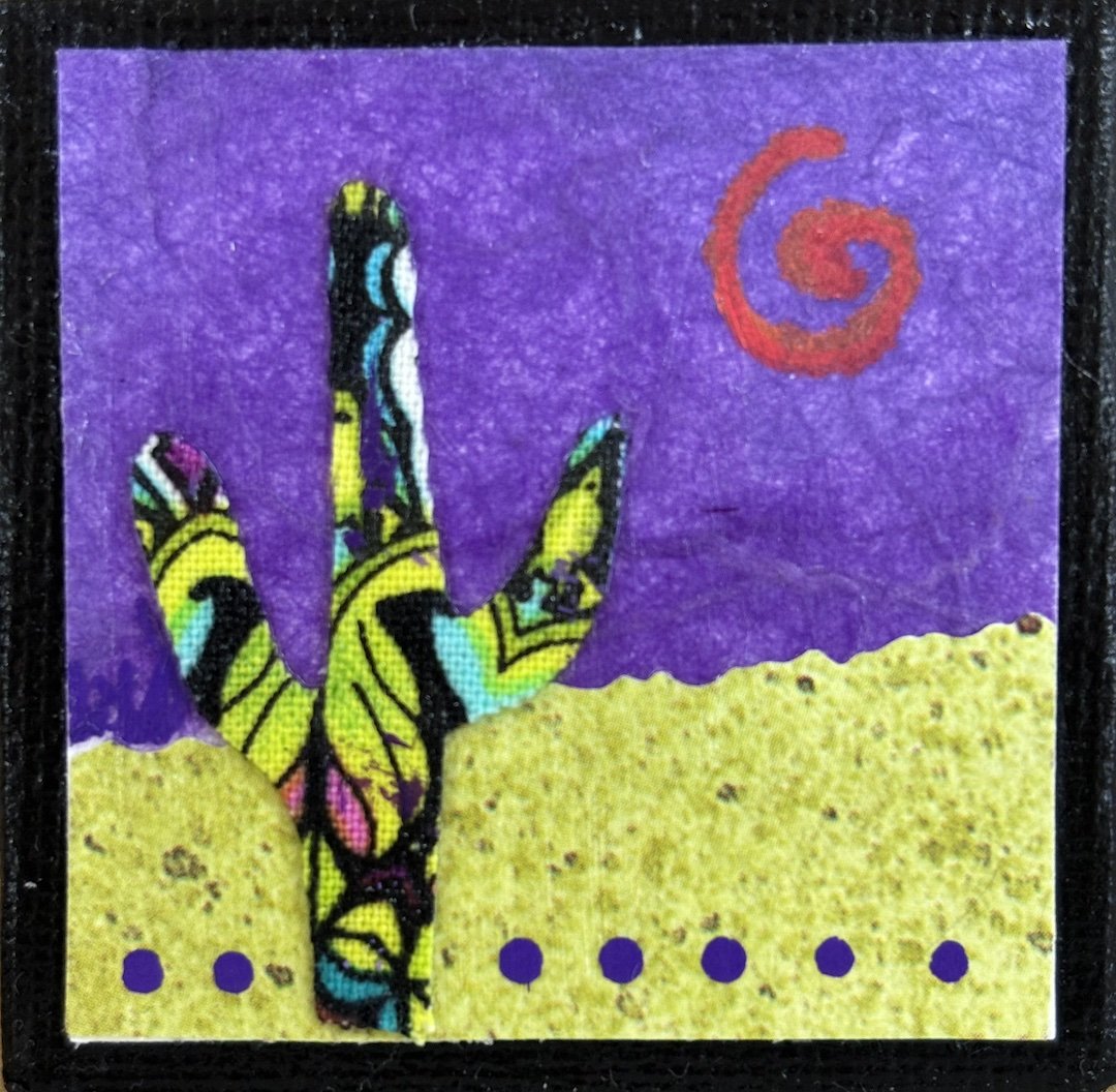 Colorful Saguaro