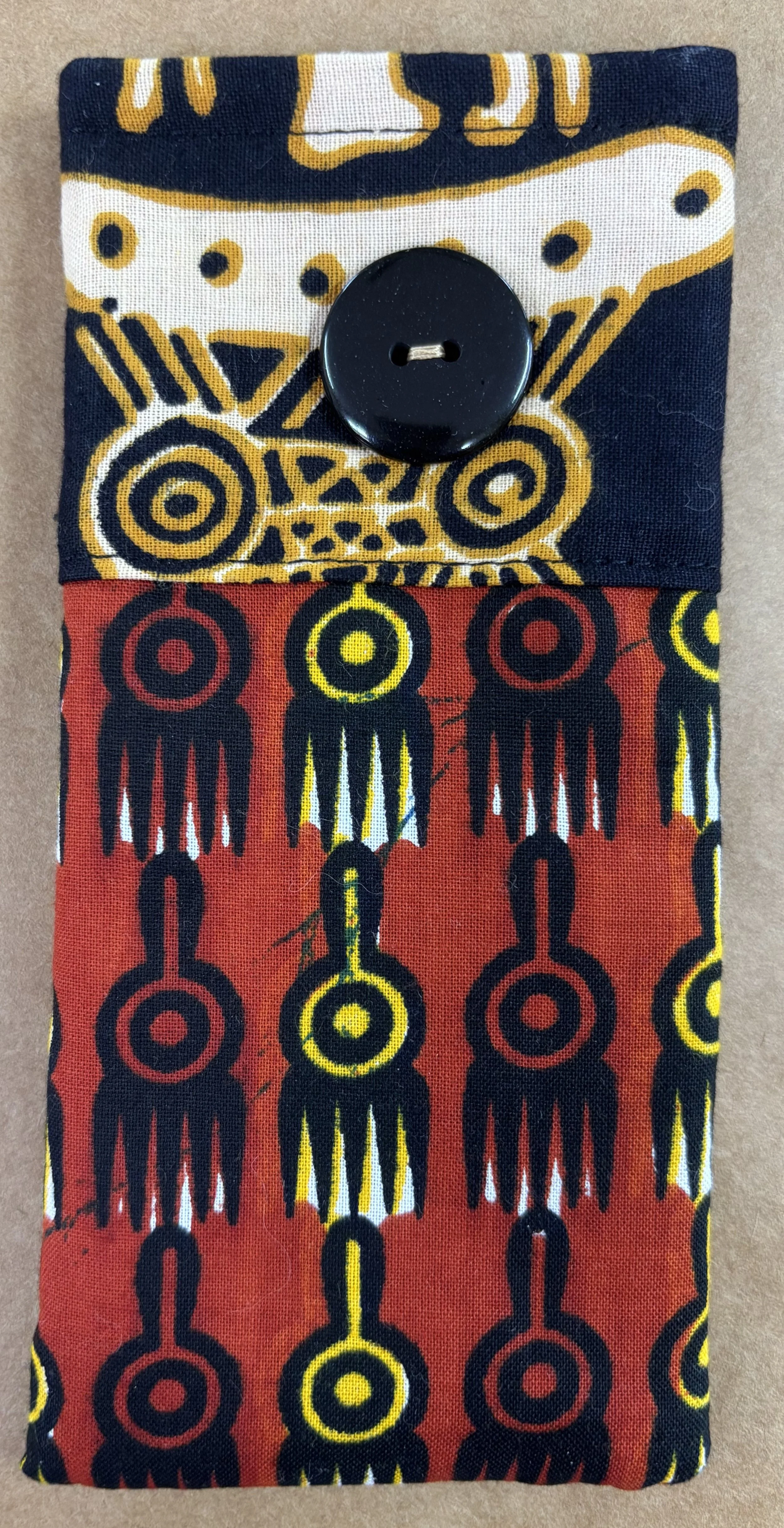 African Prints Glasses Case