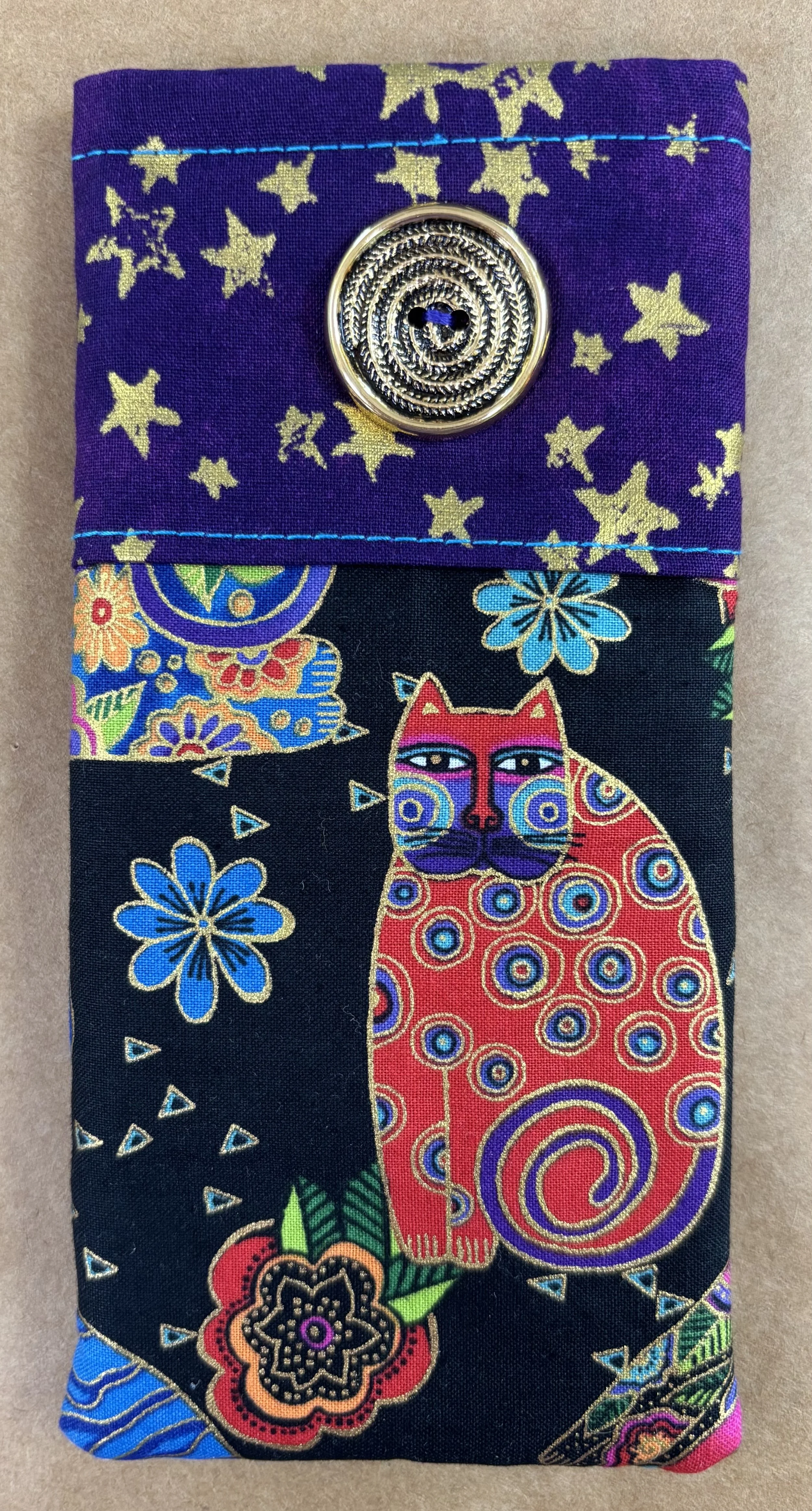 Red Cat Glasses Case