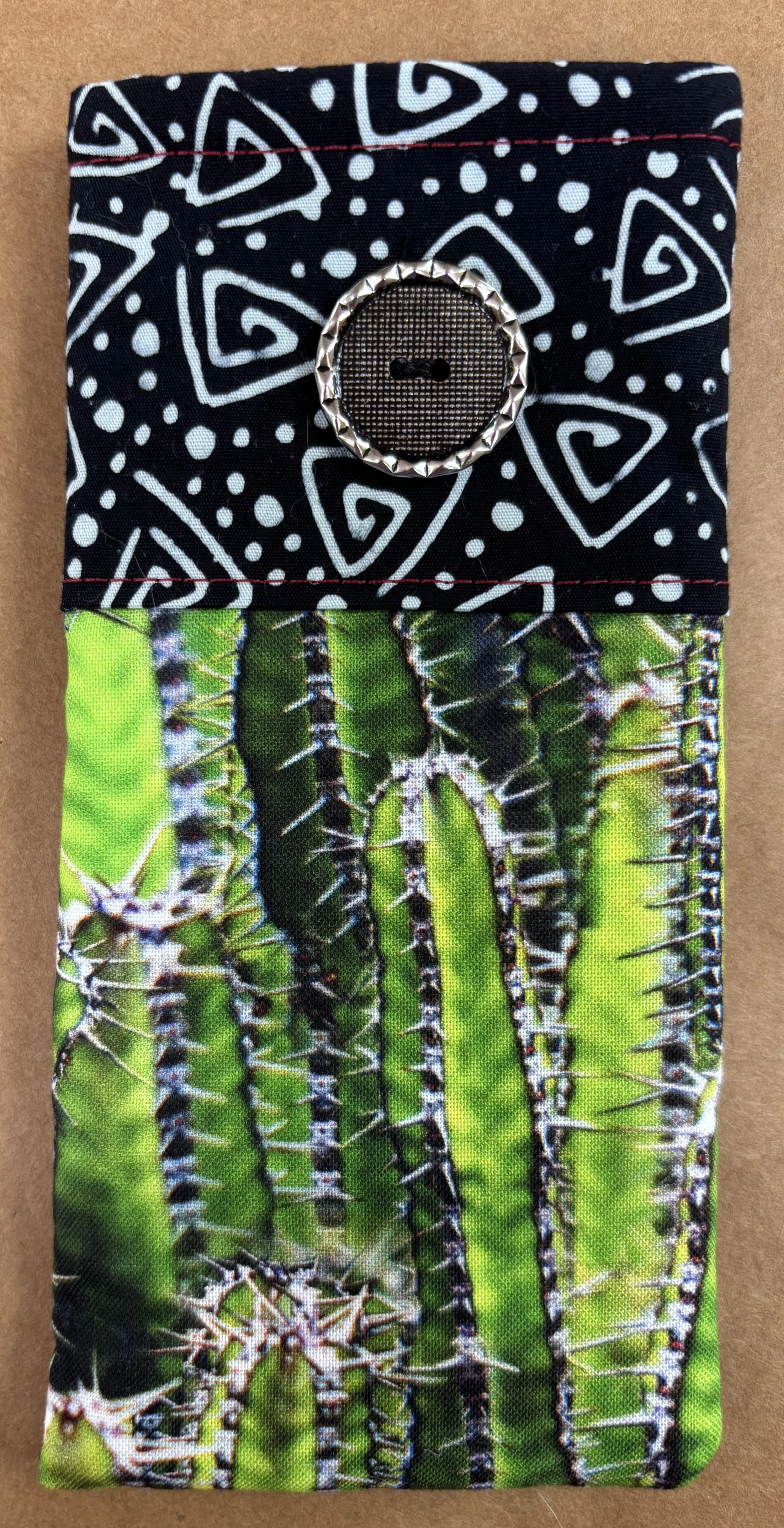 Stabby Cactus Glasses Case