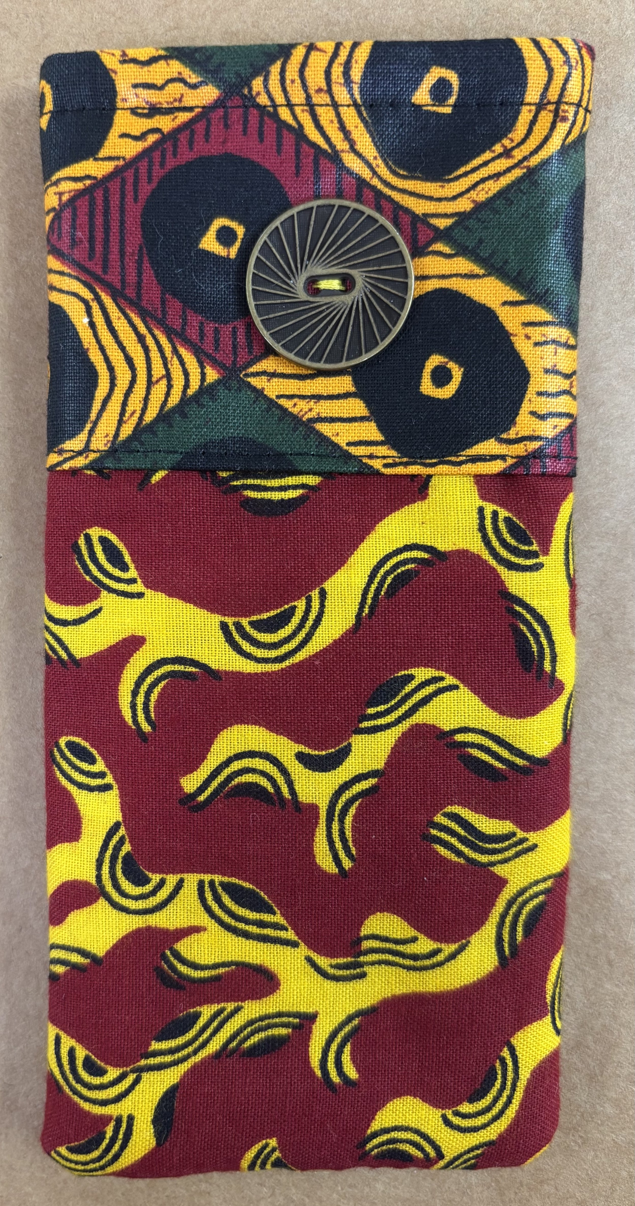 Tribal Print Glasses Case