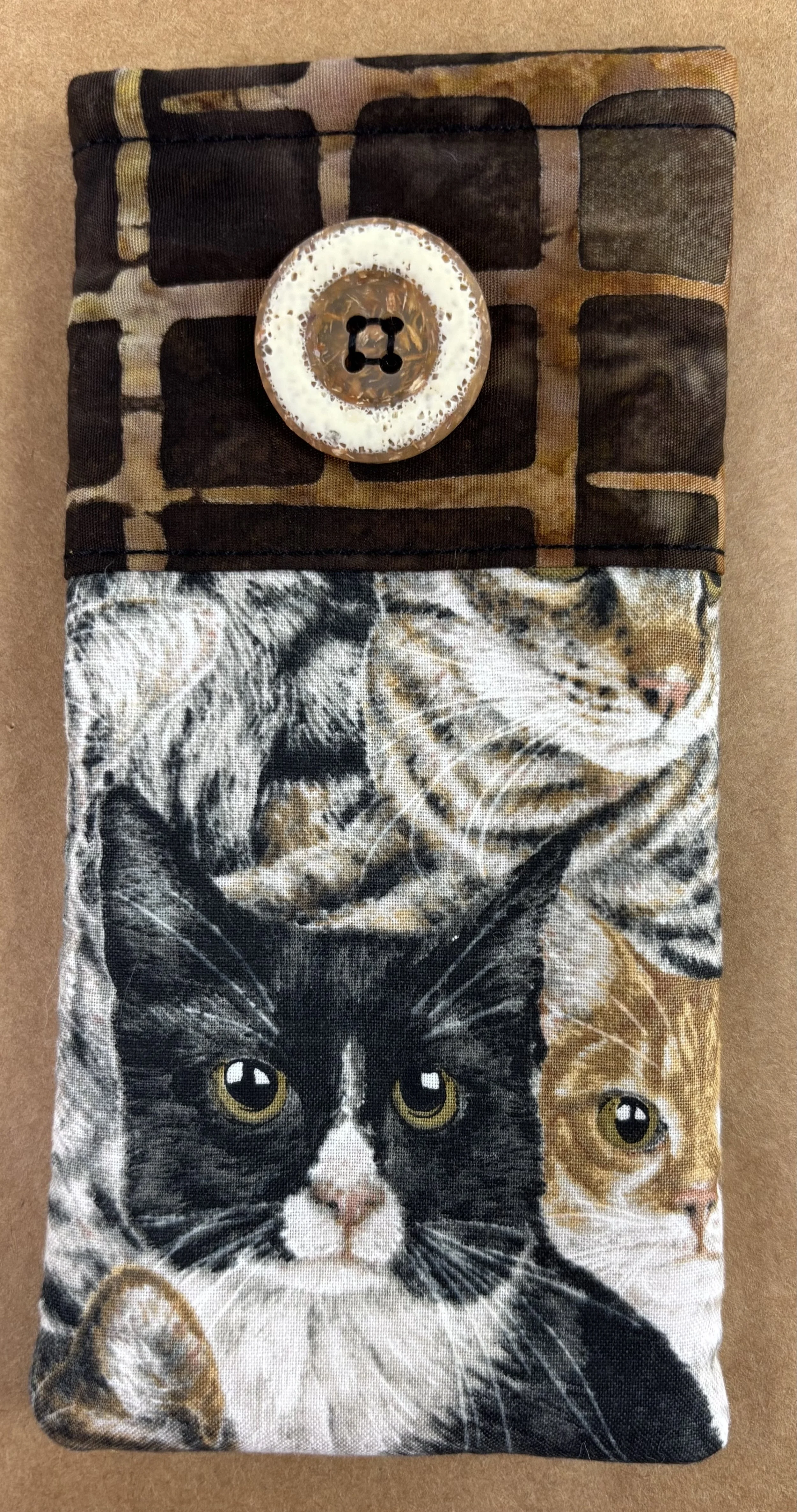 Tuxedo Cat Glasses Case