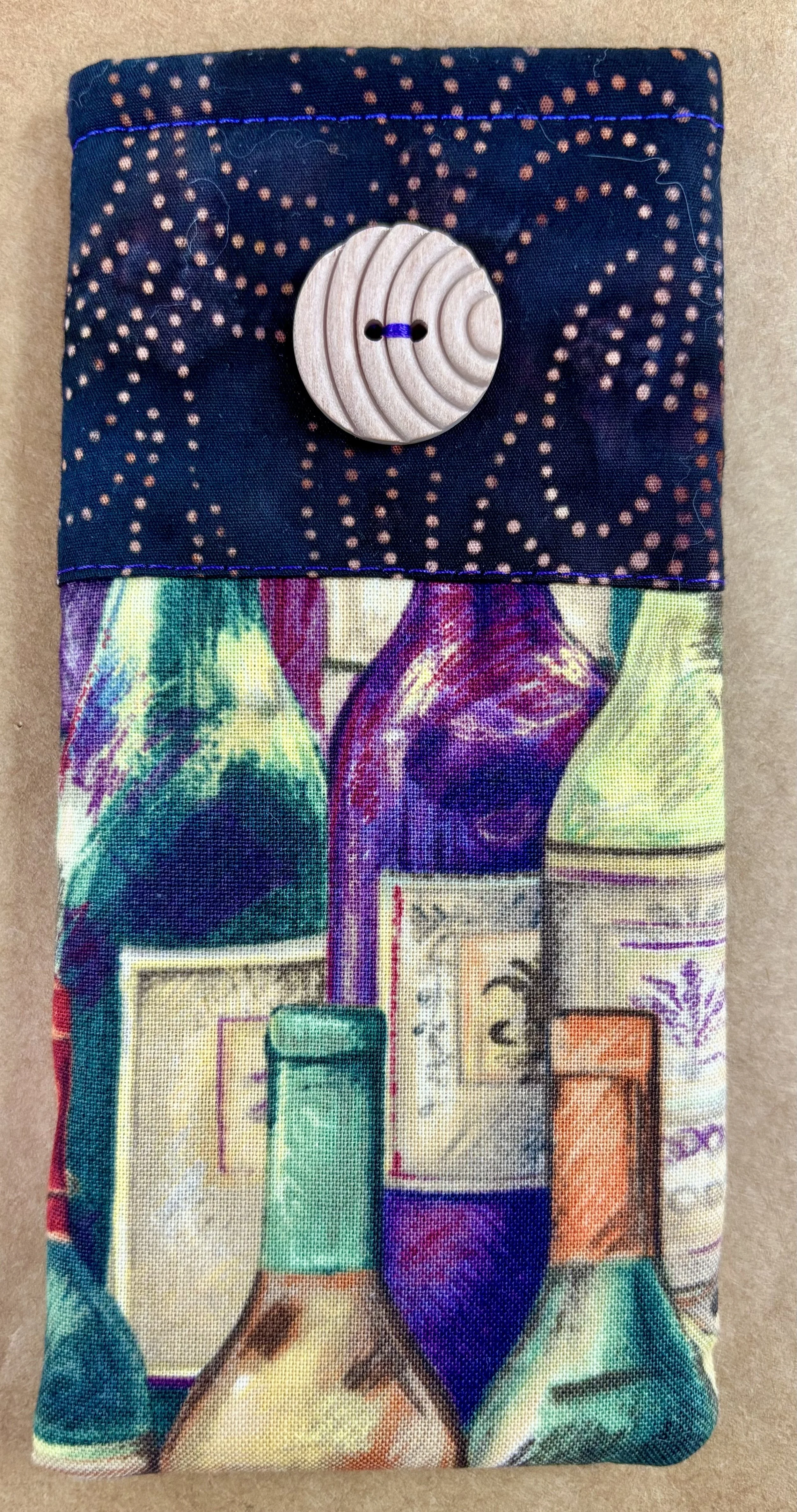 Wine Bottles Glasses Case