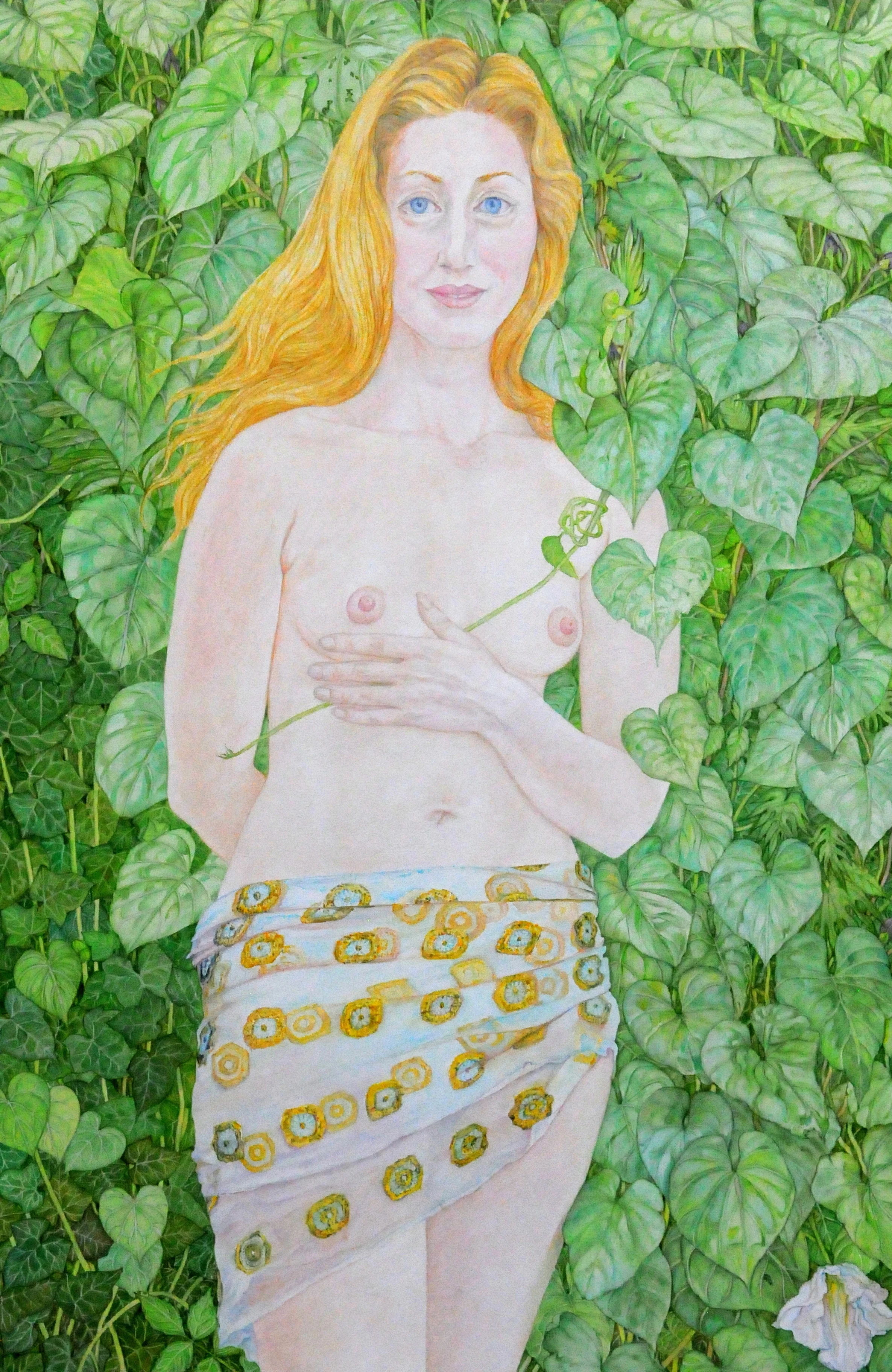 Helena with Moonflower