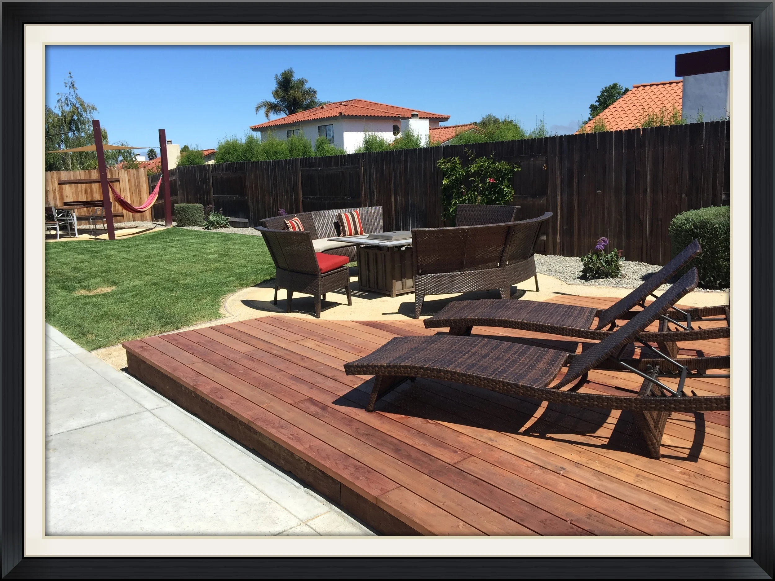 Pathways, Planters, & Decor