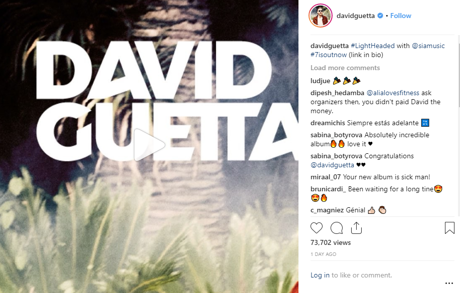 David Guetta S A Busy Man With His Latest Album Release Auideo Com