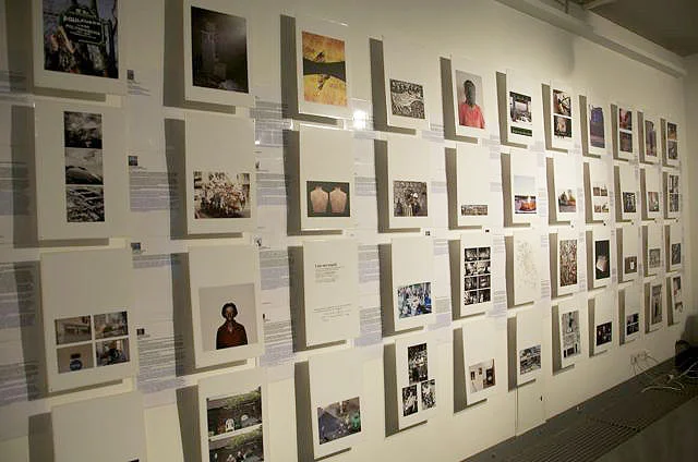 Side view, part of the international exhibition "In Transition Russia 2008" at the National Centre of Contemporary Art (NCCA), Moscow, 2008. Photo: Courtesy of NeMe (www.neme.org).
