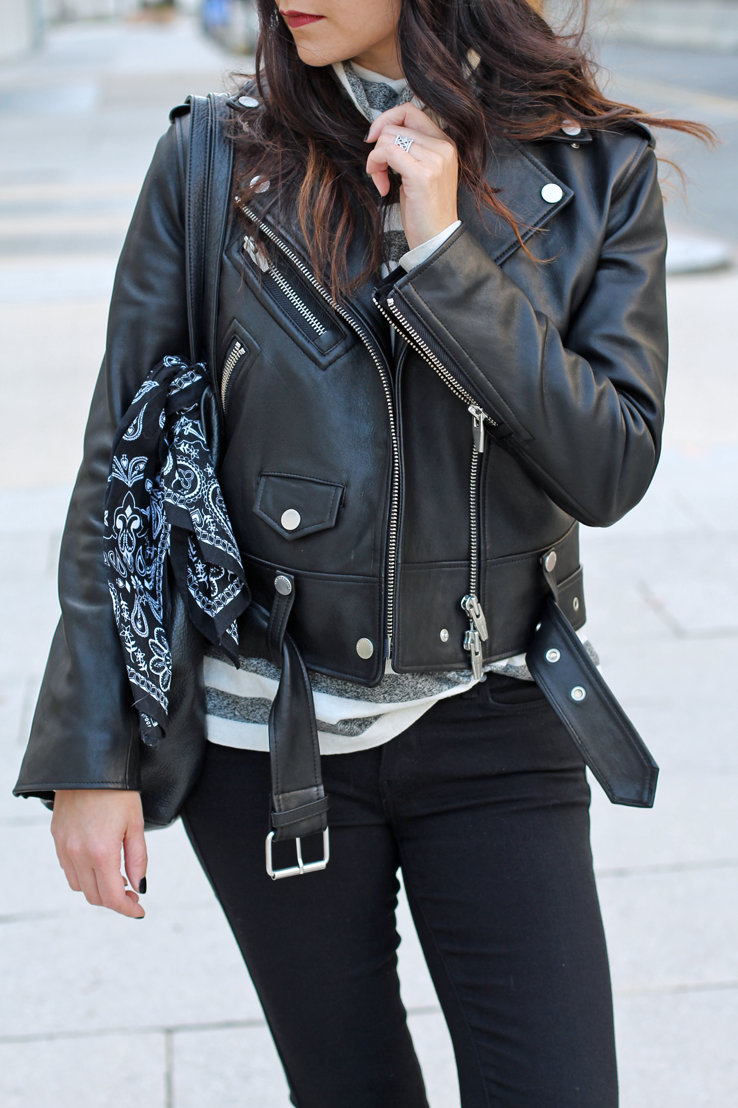 The Arrivals Leather Jacket