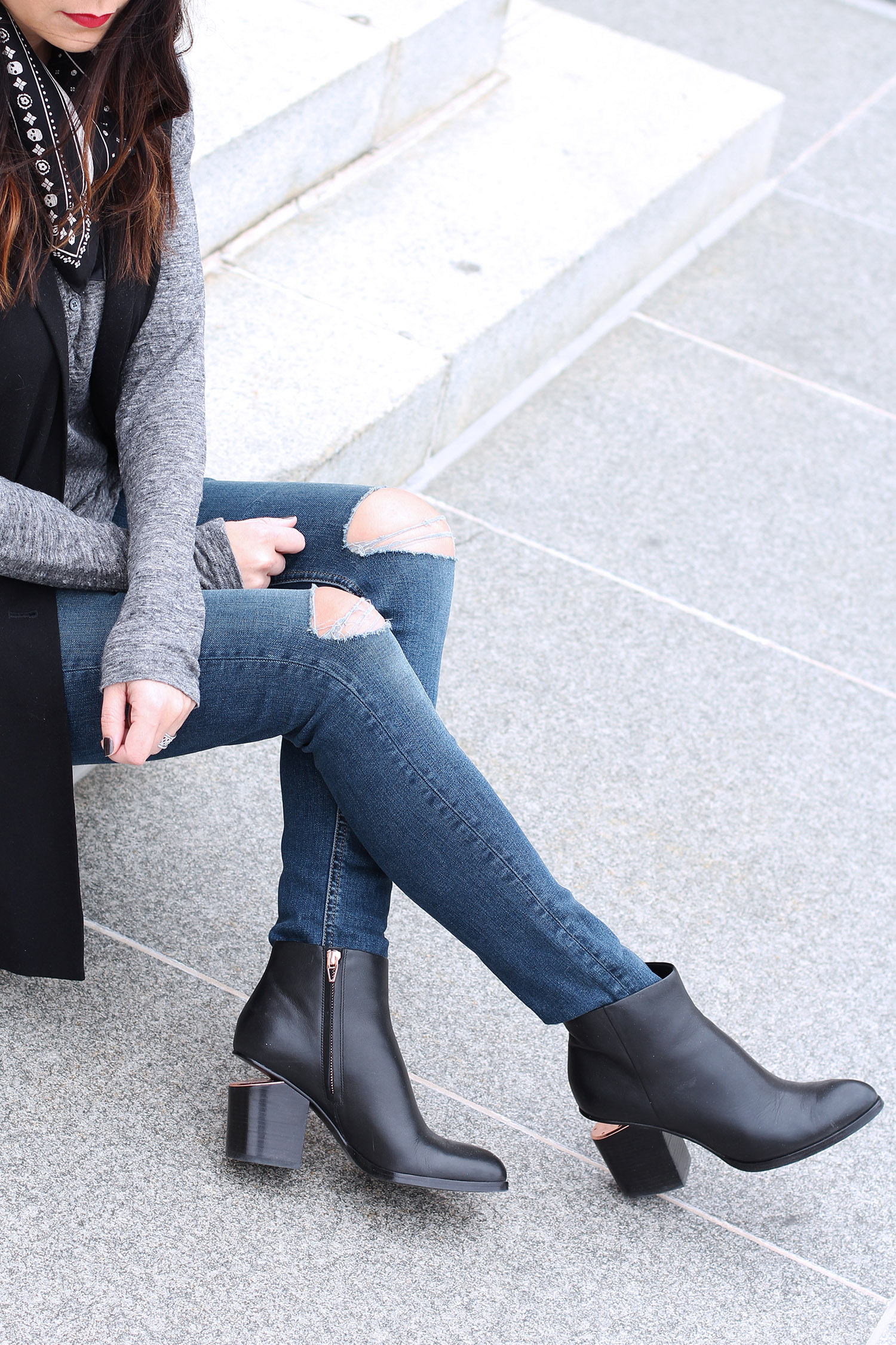 Alexander Wang Boots, Rag and Bone Jeans