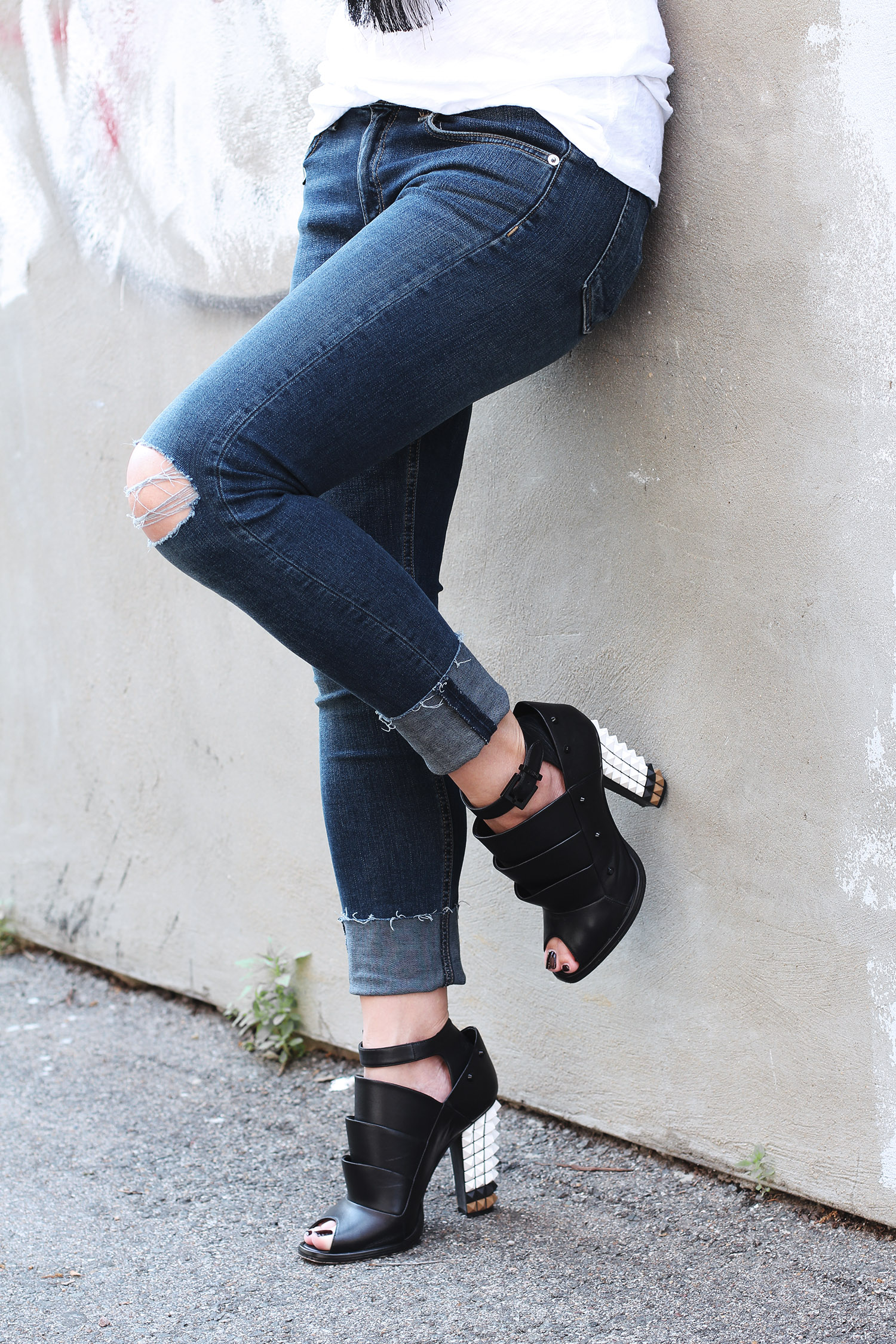 Fendi Pyramid Ankle Booties
