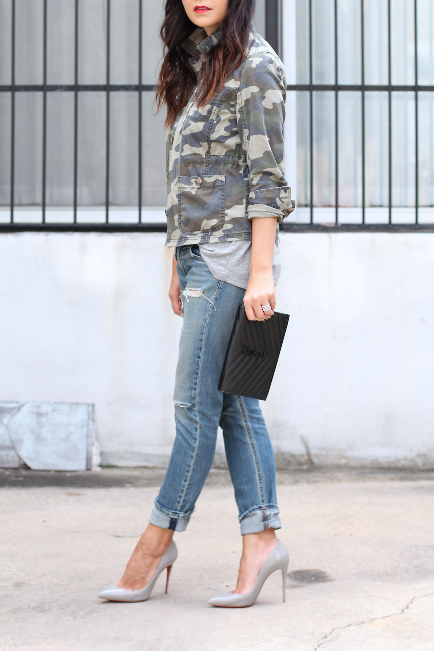 Boyfriend Jeans and Heels