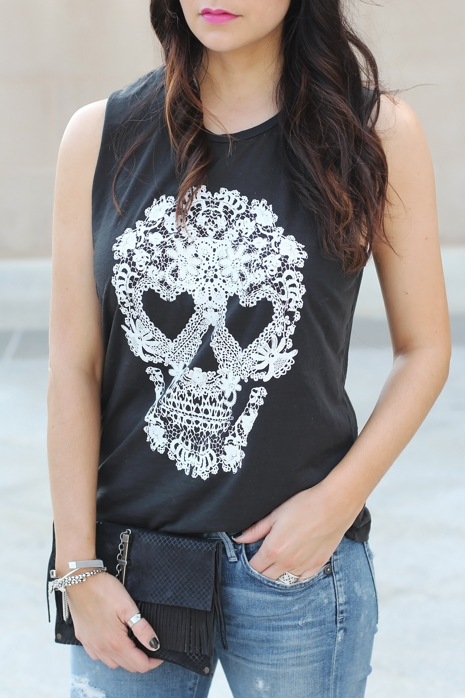 Sugar Skull Tank Top