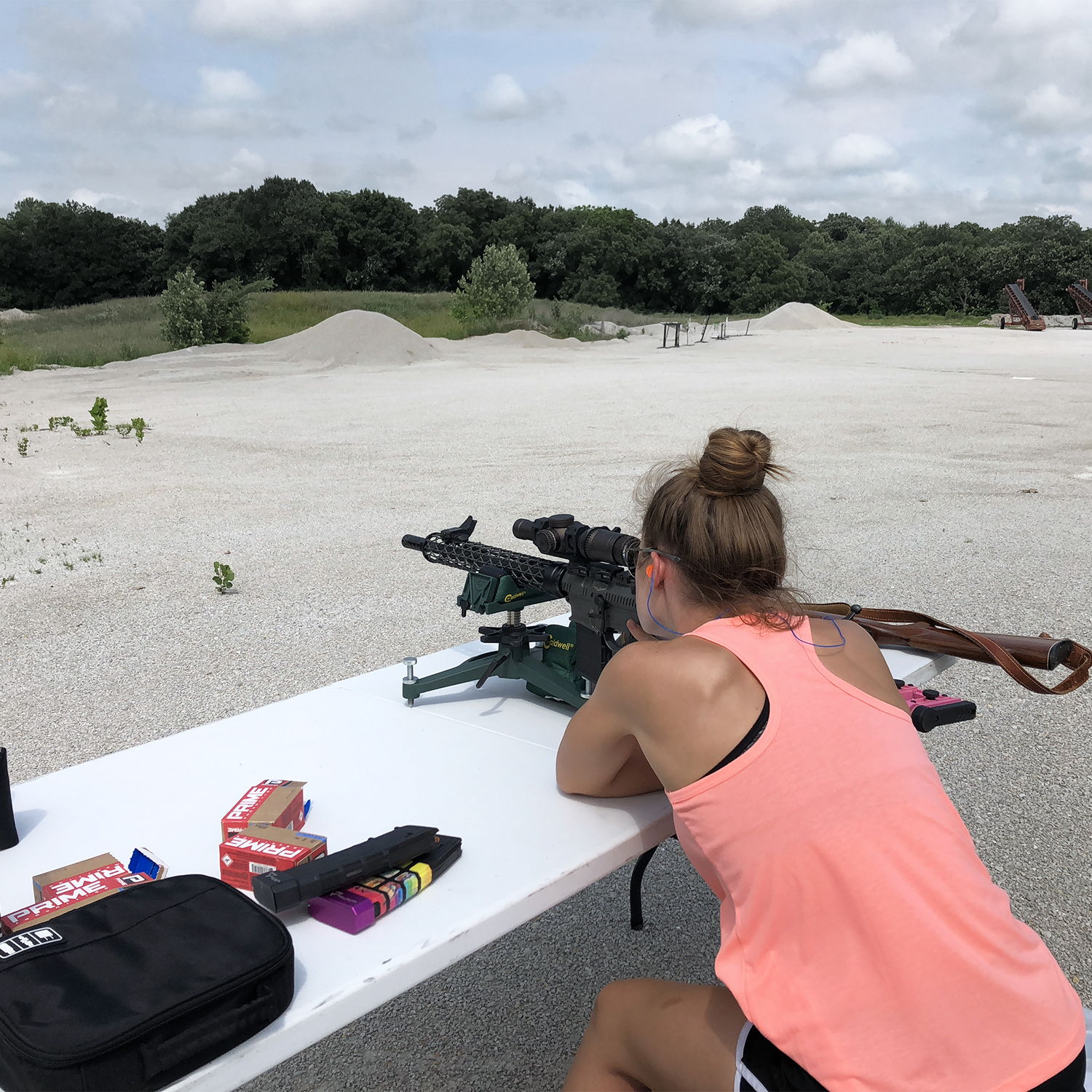 NRA Women, Long Range Shooting, Tannerite, Cheyenne Dalton, Love At First Shot