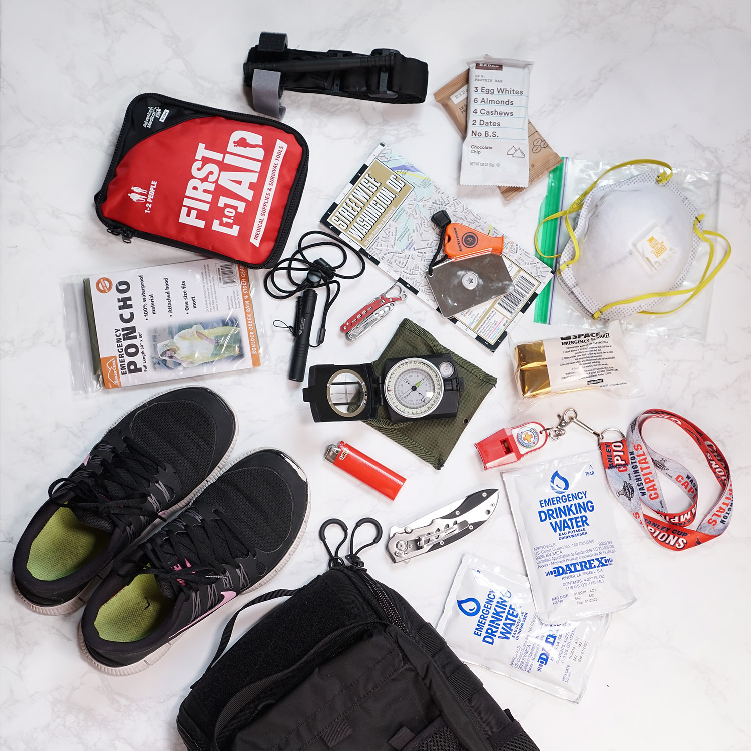 Get Home Bag Essentials; Emergency Kit