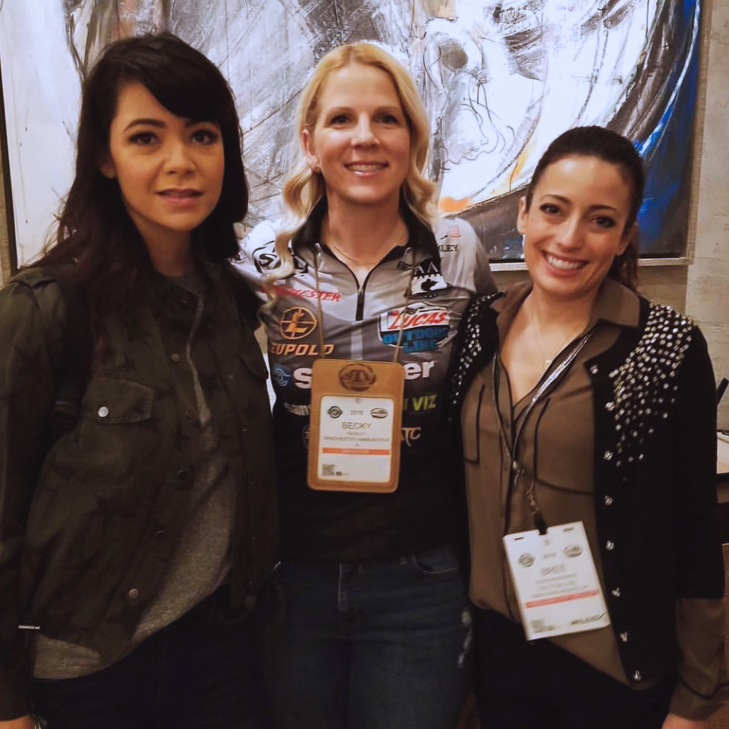 Bree Warner, TactiGalNYC, Becky Yackley, SHOT Show, NRA Women