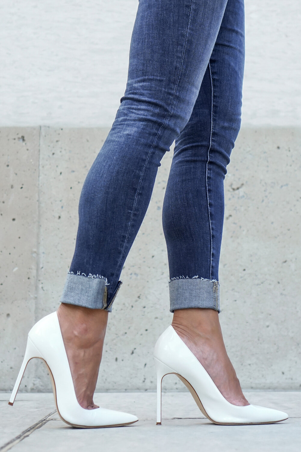 White Pumps, White High Heels, How to Wear White Heels