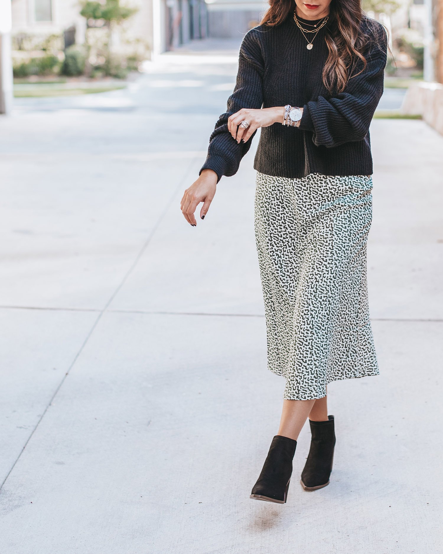 Mixing Textures for Fall Outfits Women