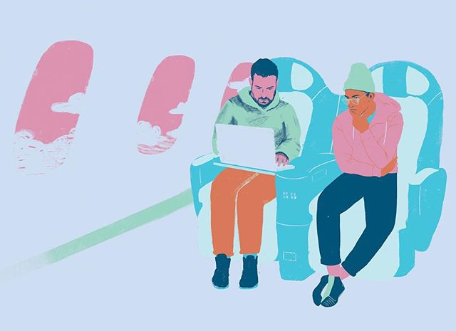 Partners who fight jet lag together, have probably been together for quite some time. But if it&rsquo;s your first, prepare to take your conceptual life to new heights. 30,000 feet, give or take.

Lack of oxygen and occasional turbulence can be usefu