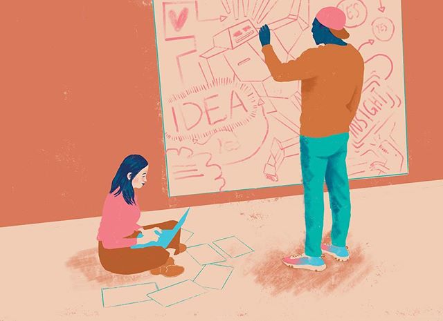 Roleplay: In this position, you&rsquo;ll be switching positions.
It&rsquo;s 2019, and many partners are fluid or identify as creatives rather than just art directors or copywriters.
You&rsquo;ll want to start by swapping computers or even seats. Keep