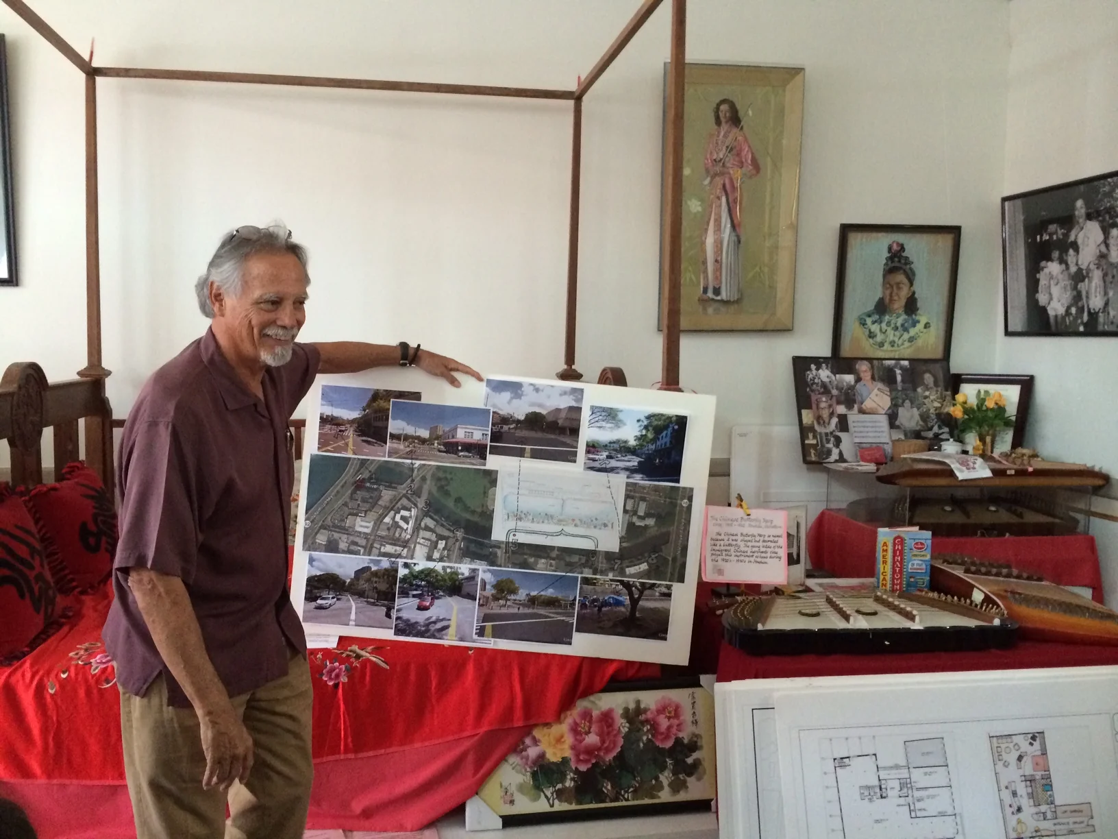 Chris shares his concept for the Chinatown River Walk Project