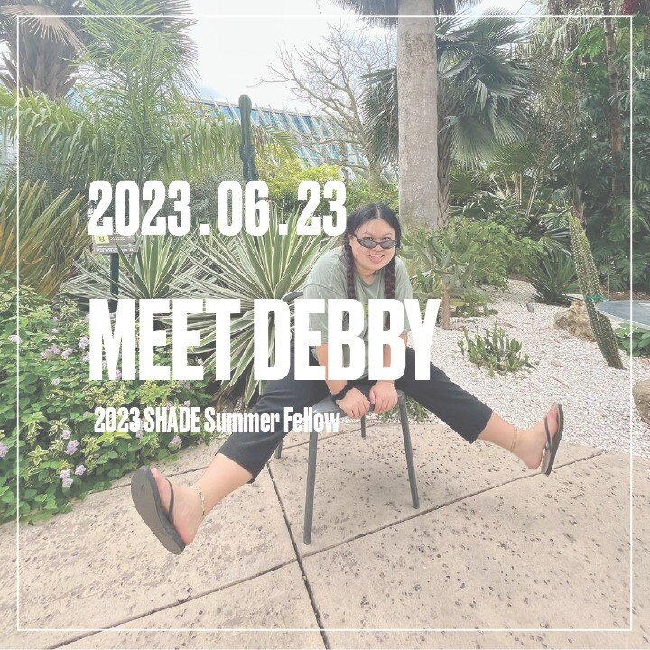 Meet Debby He
2023 SHADE Summer Fellow

Aloha! I am debby from Sacramento, California, recently graduated from the Pratt Institute with a bachelor's in architecture, minor in social justice and sustainability. I recently finished my thesis on reclaim