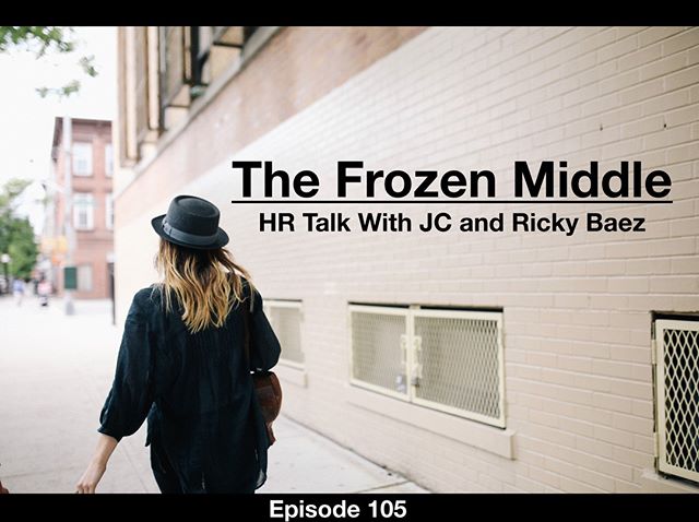 When innovation is in the air and business leaders want communication flowing up and down the chain of command, the &quot;Frozen Middle&quot; is where the ideas thrive or die. We dive into the subject with JC on episode 105 of HR Talk!
http://ow.ly/I