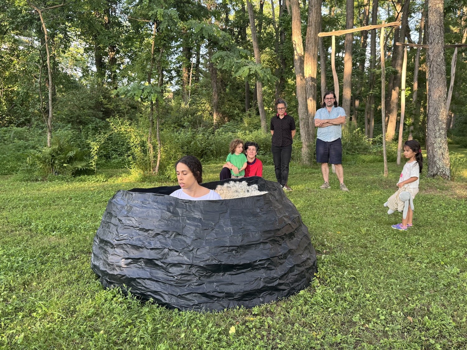 Comfort Sculpture- Performance at Glasshouse Project
