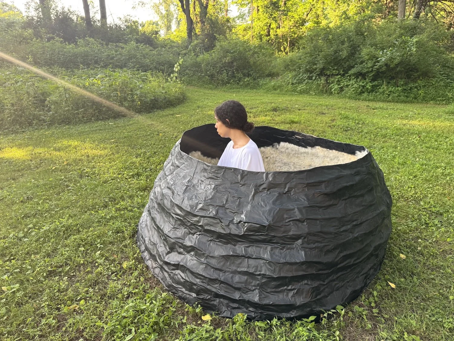 Comfort Sculpture- Performance at Glasshouse Project
