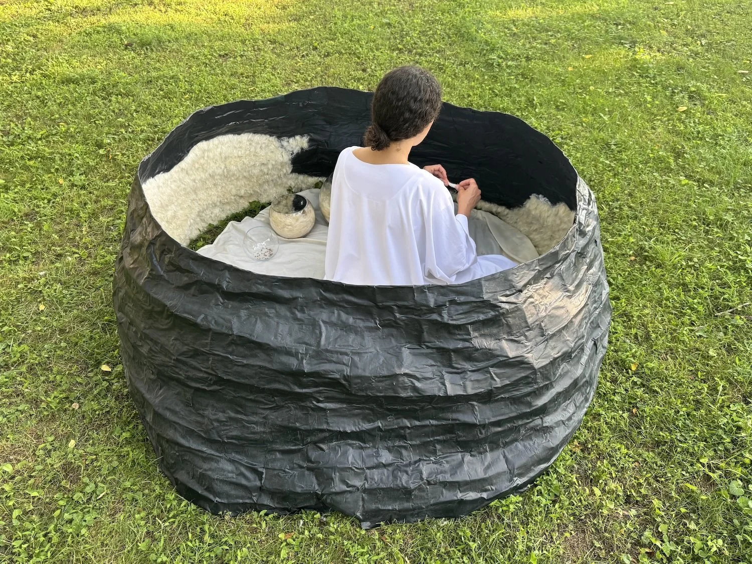 Comfort Sculpture- Performance at Glasshouse Project