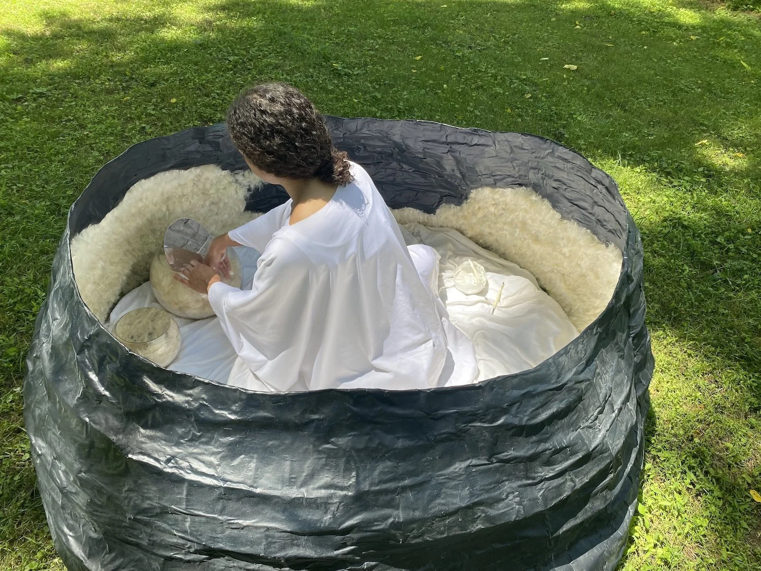 Comfort Sculpture- Performance at Glasshouse Project
