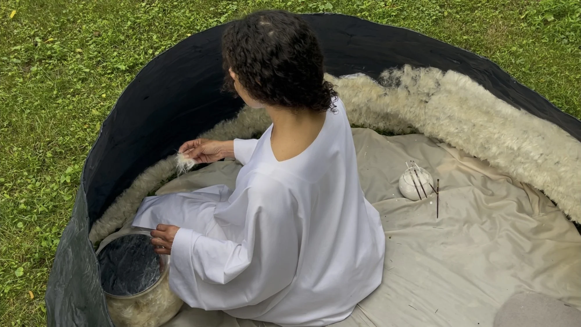 Comfort Sculpture- Performance at Glasshouse Project