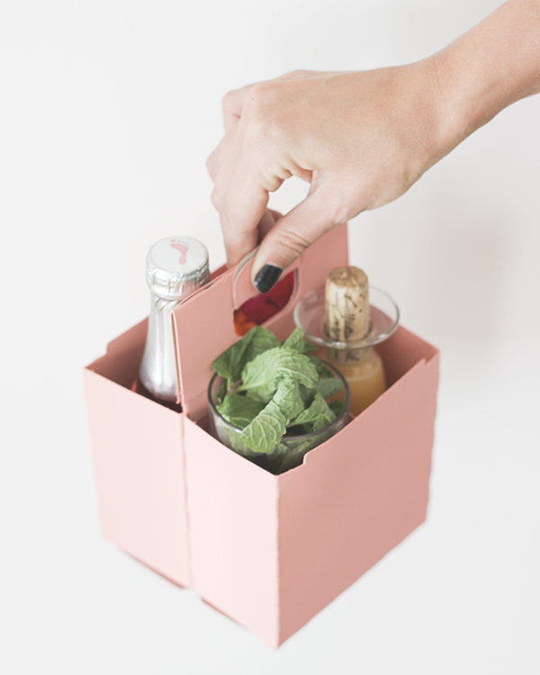 Mimosa Bottle Gift Box