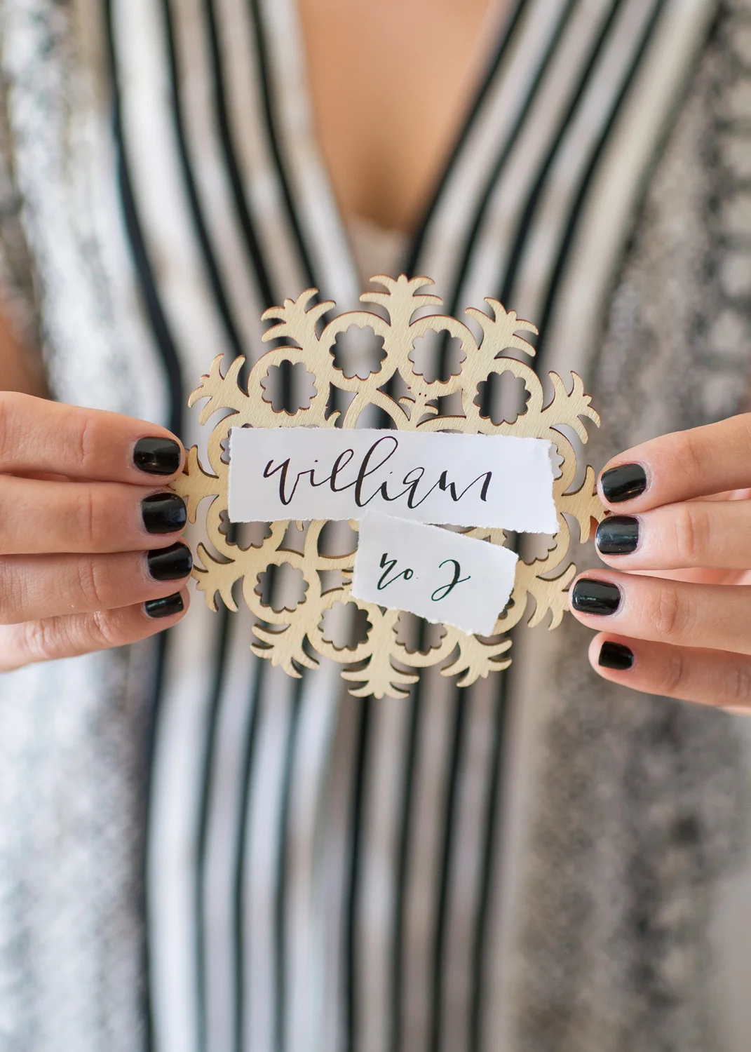 How to quickly create escort cards for your wedding | DIY