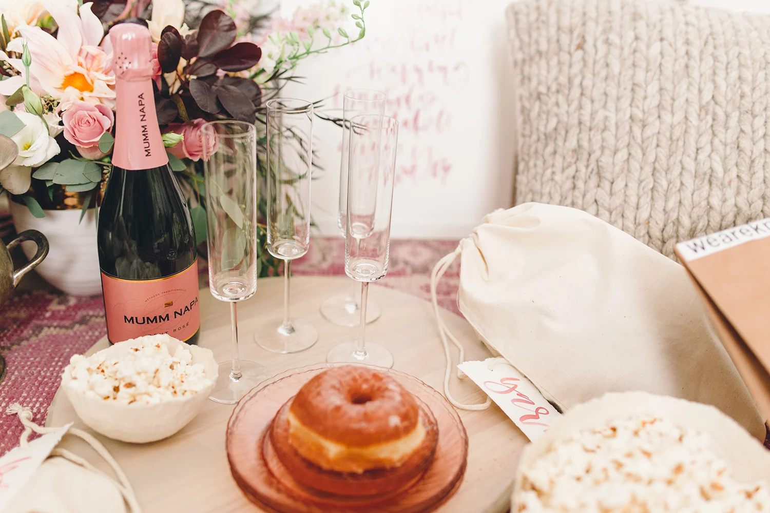 A Holiday Knitting Party For Your Girls | Entertaining