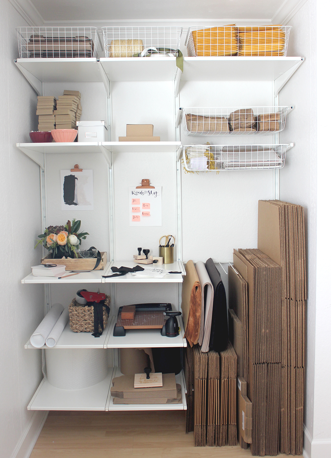 How I Built My Oversized Studio Desk — Lauren Saylor Interiors + Design