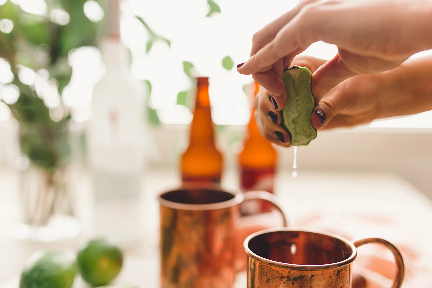 Blackberry Moscow Mule Recipe | Cocktails