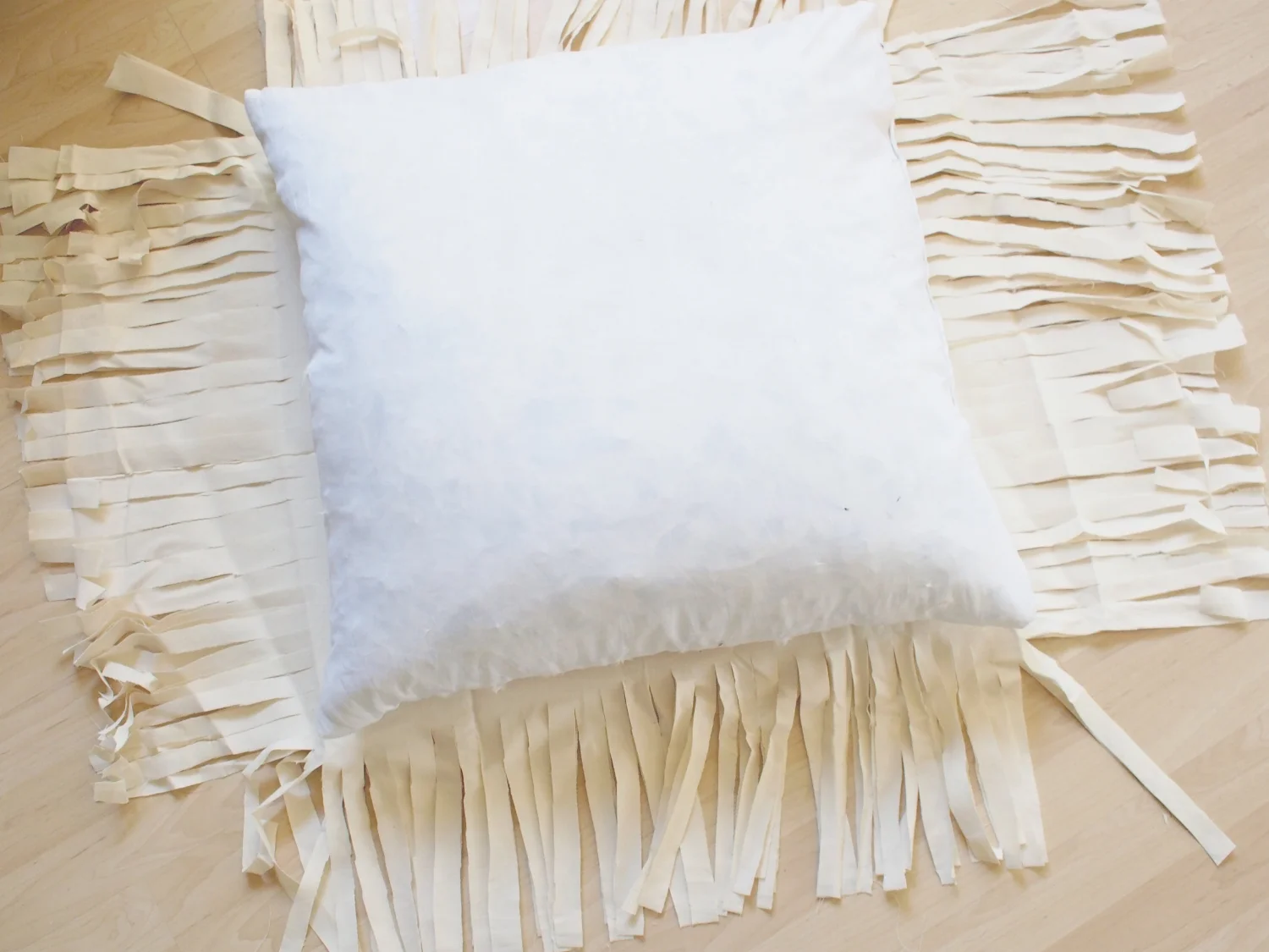 Get Your Home Ready For Fall With This No Sew Floor Pillow Diy A