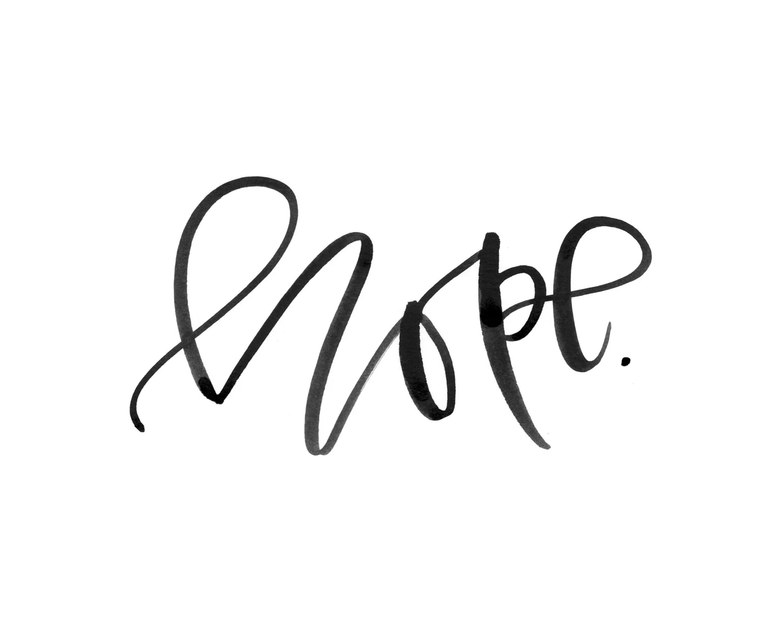 Sunday Funday | Guides For Learning Calligraphy 004